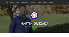 Desktop Screenshot of martinquezada.com