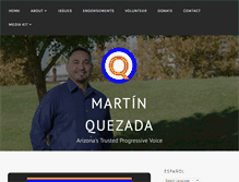 Tablet Screenshot of martinquezada.com